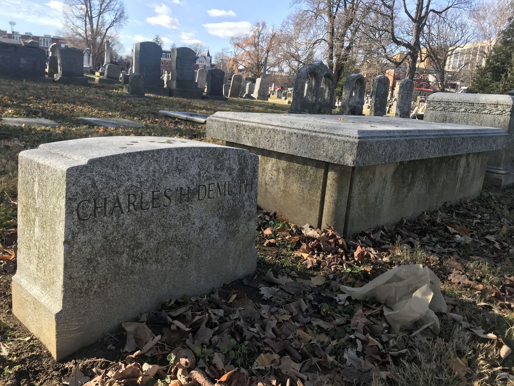 Lancaster Our Town Demuth Grave.jpg